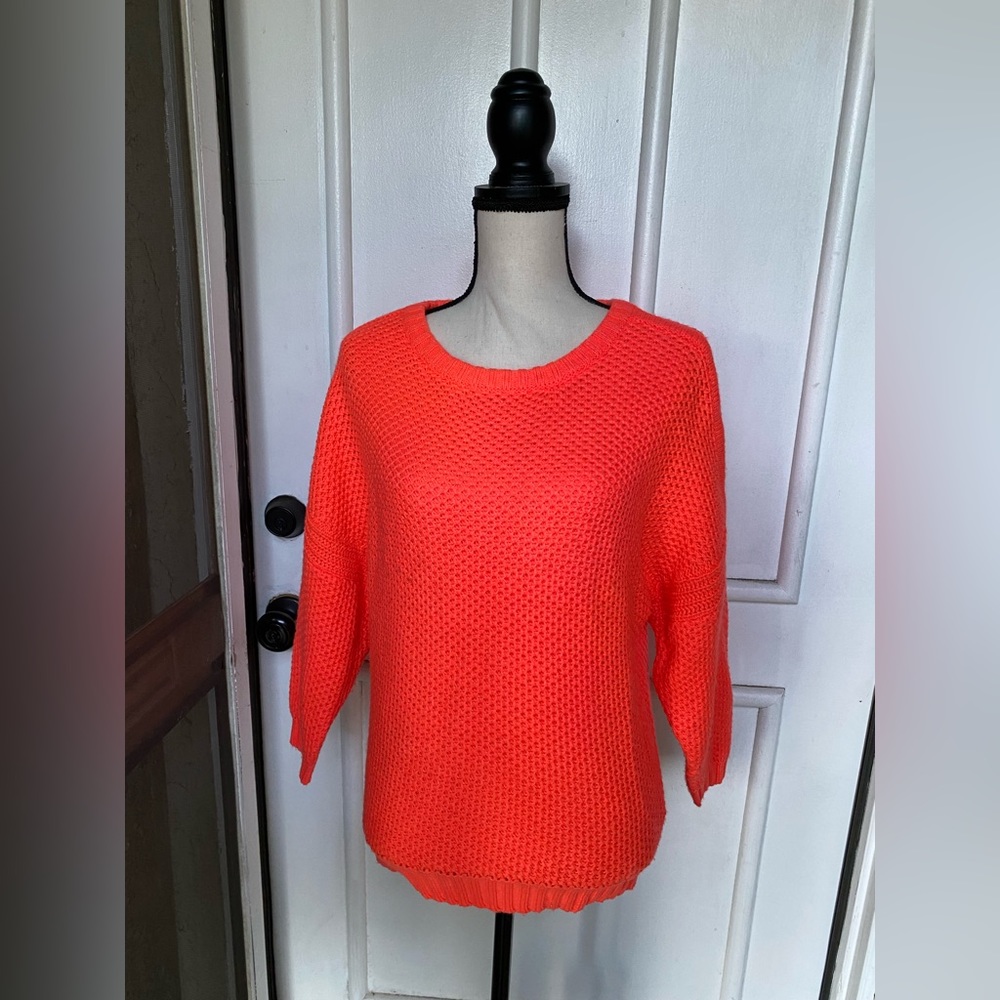 Ted Baker London Coral Knit Pullover Sweater with Keyhole Tie Back